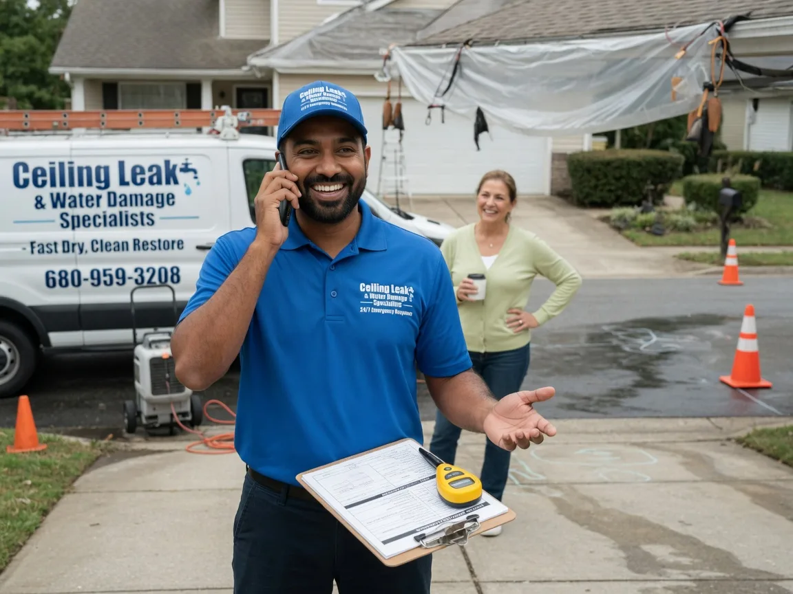 Ceiling Leak Cleanup Rockwell, IA FAQs